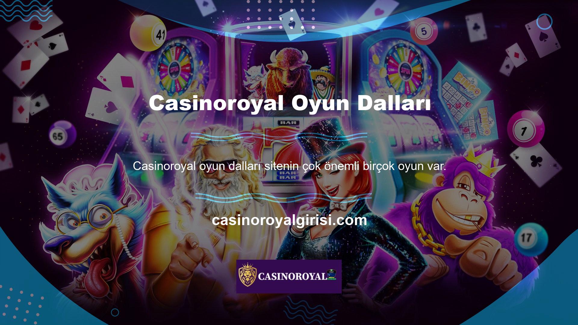 Casino oynamayı iddia etmenize izin verenler gibi birçok insanın sevdiği oyunları oynayabilirsiniz